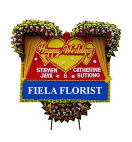 Bunga Papan Wedding Jakarta
